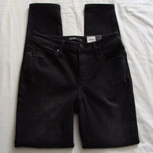 SV/VW SIMPLY VERA VERA WANG Charcoal Gray "SKINNY" Jeans Sz 2